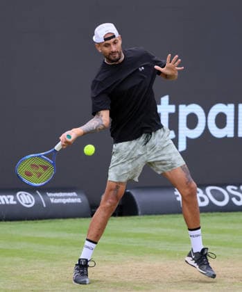 11.06.2026, Boss Open 2026, ATP, Tennis Herren Tour 250 Stuttgart, TTC Weissenhof, Tennis, im Bild: Nick Kyrgios (AUS)