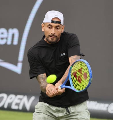 11.06.2026, Boss Open 2026, ATP, Tennis Herren Tour 250 Stuttgart, TTC Weissenhof, Tennis, im Bild: Nick Kyrgios (AUS)