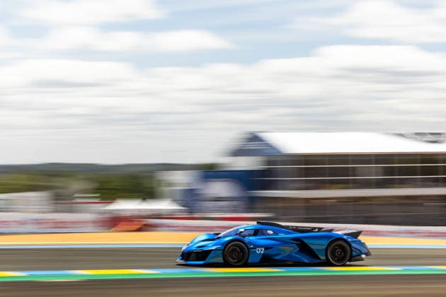 24 HEURES DU MANS 2026 - FREE PRACTICE AND QUALIFIYING SESSION Alpine Alpenglow, action, during the Free Practice and Qualifying session of the 24 Hours of Le Mans 2026, 3rd round of the 2026 FIA World Endurance Championship, from June 10 to 11, 2026 on the Circuit des 24 Heures du Mans in Le Mans, France -  Copyright: xAndreaxLorenzinax
