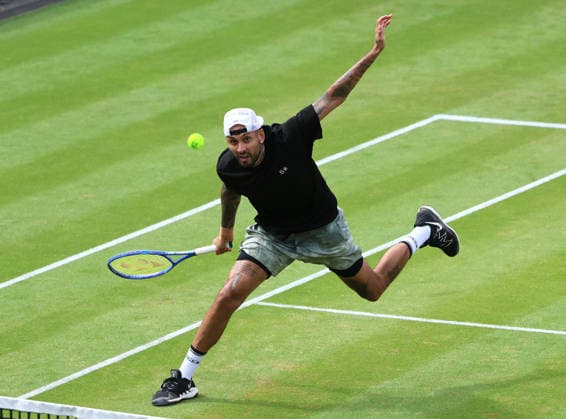 11.06.2026, Boss Open 2026, ATP, Tennis Herren Tour 250 Stuttgart, TTC Weissenhof, Tennis, im Bild: Nick Kyrgios (AUS)