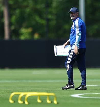 Steve Clarke head coach of Scotland Scotland Training Session and press conference, PK, Pressekonferenz 2026 FIFA World Cup, WM, Weltmeisterschaft, Fussball Football, Atrium Health Performance Park, Charlotte, USA - 11 Jun 2026Charlotte Atrium Health Performance Park United States of America EDITORIAL USE ONLY No use with unauthorised audio, video, data, fixture lists, club league logos or live services. Online in-match use limited to 120 images, no video emulation. No use in betting, games or single club league player publications.  Copyright: xMichaelxZemanek Shutterstockx 16919988e