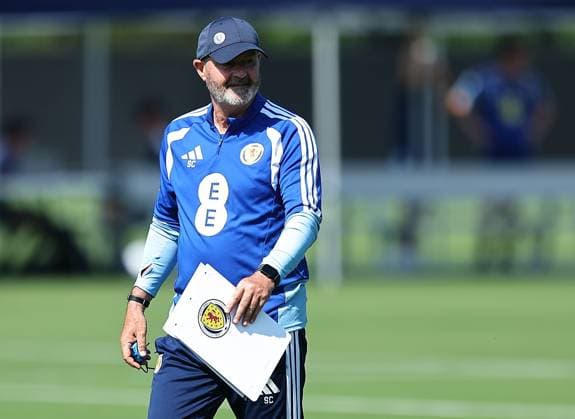 Steve Clarke head coach of Scotland Scotland Training Session and press conference, PK, Pressekonferenz 2026 FIFA World Cup, WM, Weltmeisterschaft, Fussball Football, Atrium Health Performance Park, Charlotte, USA - 11 Jun 2026Charlotte Atrium Health Performance Park United States of America EDITORIAL USE ONLY No use with unauthorised audio, video, data, fixture lists, club league logos or live services. Online in-match use limited to 120 images, no video emulation. No use in betting, games or single club league player publications.  Copyright: xMichaelxZemanek Shutterstockx 16919988p