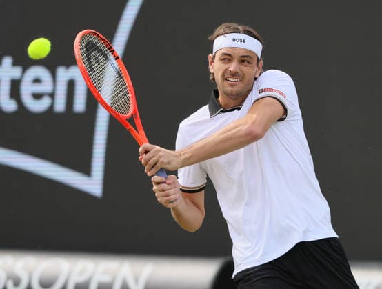 11.06.2026, Boss Open 2026, ATP, Tennis Herren Tour 250 Stuttgart, TTC Weissenhof, Tennis, im Bild: Taylor Fritz (USA)