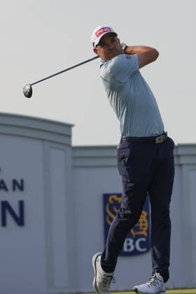 June 11, 2026: Corey Conners of Canada tees off in round one during the RBC Canadian Open held at TPC Toronto at Osprey Valley in Caledon Ontario, Canada. CSM Caledon Canada - ZUMAc04_ 20260611_zma_c04_001 Copyright: xDanielxLeax