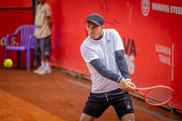 BRATISLAVA OPEN TENNIS ATP, Tennis Herren CHALLENGER Zsombor Piros (Hungary) during second round ATP Tennis Challenger tour 100 Bratislava Open match against Joao Lucas Reis Da Silva (Brazil). Tennis courts Slovan Bratislava, Bratislava, Slovakia, June 11, 2026. Photo by Branislav Racko Copyright: xx 080A2200-2