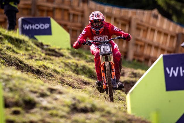 Whoop UCI Mountainbike World Series Leogang Downhill KOLB Andreas SANTA CRUZ SYNDICATEat Whoop UCI Mountainbike World Series Leogang Downhill, 11.06.2026,in Leogang,AUT Foto: Sebastian Sternemann