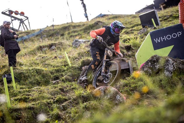 Whoop UCI Mountainbike World Series Leogang Downhill CARO LABBE Maximiliano at Whoop UCI Mountainbike World Series Leogang Downhill, 11.06.2026,in Leogang,AUT Foto: Sebastian Sternemann