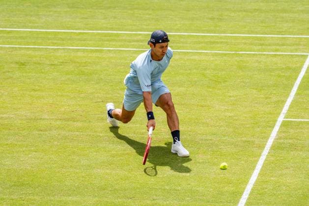 Tennis, Boss Open 2026, Stuttgart, TC Weissenhof, Centre Court, Sh? Shimabukuro (JPN) BOSS OPEN STUTTGART 2026 in Stuttgart
