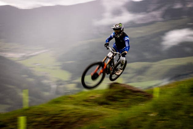 Whoop UCI Mountainbike World Series Leogang Downhill HART Danny NORCO X ADIDAS RACE DIVISIONat Whoop UCI Mountainbike World Series Leogang Downhill, 11.06.2026,in Leogang,AUT Foto: Sebastian Sternemann