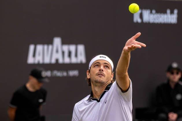 Taylor Fritz (USA). xettx, Deutschland, Stuttgart, 11.06.2026, Tennis, Boss Open, Tag 6, 2026, Achtelfinale, M.Landaluce (ESP) - T.Fritz (USA), TC Weissenhof, Center Court
