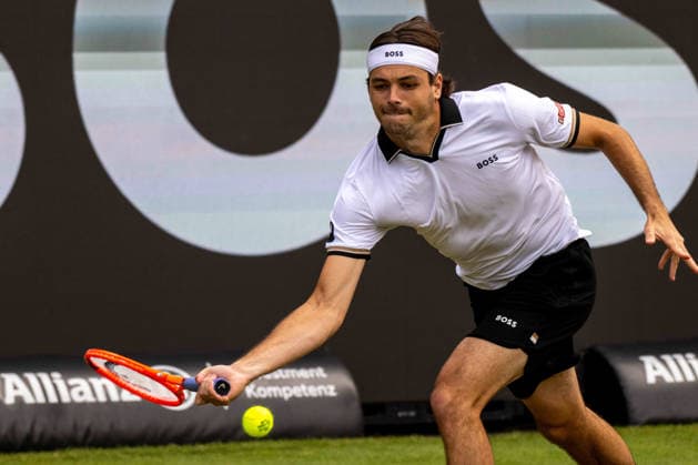 Taylor Fritz (USA). xettx, Deutschland, Stuttgart, 11.06.2026, Tennis, Boss Open, Tag 6, 2026, Achtelfinale, M.Landaluce (ESP) - T.Fritz (USA), TC Weissenhof, Center Court