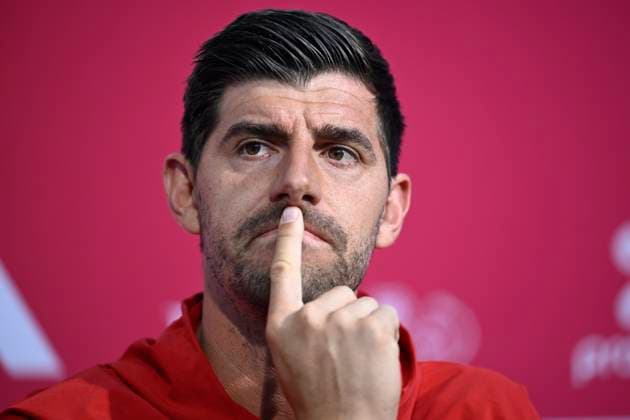 Belgian national football team - FIFA World Cup, WM, Weltmeisterschaft, Fussball 2026 - media activities 11 06 2026 RENTON, UNITED STATES OF AMERICA - JUNE 11 : Courtois Thibaut goalkeeper of Belgium pictured during a press conference, PK, Pressekonferenz at the training grounds of the Belgian national football team during the FIFA World Cup 2026 on June 11, 2026 in Renton, United States of America, 11 06 2026 Renton United States of America  Copyright: xNicoxVereeckenx