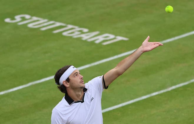 11.06.2026, Boss Open 2026, ATP, Tennis Herren Tour 250 Stuttgart, TTC Weissenhof, Tennis, im Bild: Taylor Fritz (USA)