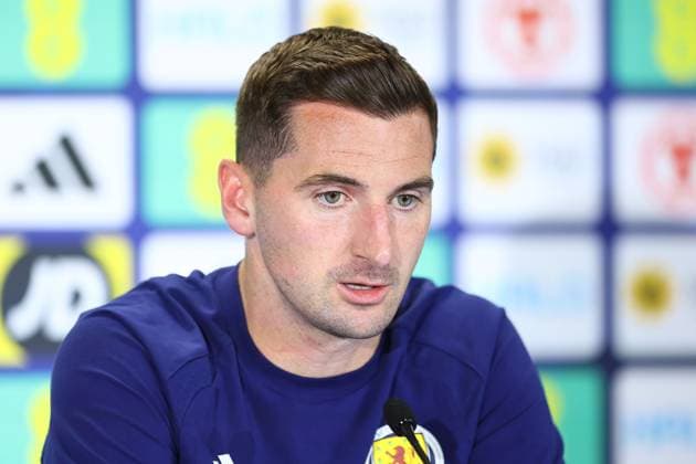 Kenny McLean of Scotland Scotland Training Session and press conference, PK, Pressekonferenz 2026 FIFA World Cup, WM, Weltmeisterschaft, Fussball Football, Atrium Health Performance Park, Charlotte, USA - 11 Jun 2026Charlotte Atrium Health Performance Park United States of America EDITORIAL USE ONLY No use with unauthorised audio, video, data, fixture lists, club league logos or live services. Online in-match use limited to 120 images, no video emulation. No use in betting, games or single club league player publications.  Copyright: xMichaelxZemanek Shutterstockx 16919988bb