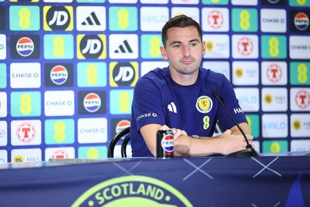 Kenny McLean of Scotland Scotland Training Session and press conference, PK, Pressekonferenz 2026 FIFA World Cup, WM, Weltmeisterschaft, Fussball Football, Atrium Health Performance Park, Charlotte, USA - 11 Jun 2026Charlotte Atrium Health Performance Park United States of America EDITORIAL USE ONLY No use with unauthorised audio, video, data, fixture lists, club league logos or live services. Online in-match use limited to 120 images, no video emulation. No use in betting, games or single club league player publications.  Copyright: xMichaelxZemanek Shutterstockx 16919988bt
