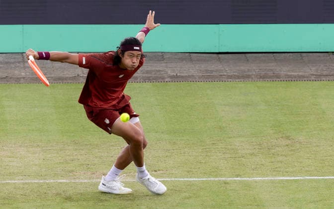 2026-06-11 2026 Libema Open - Day Four ROSMALEN, NETHERLANDS - JUNE 11: Zhizhen Zhang of China during Day Four of the 2026 Libema Open at Autotron on June 11, 2026 in Rosmalen, Netherlands. (Photo by Joris Verwijst BSR Agency) Rosmalen Netherlands Content not available for redistribution in The Netherlands directly or indirectly through any third parties. Copyright: xBSRxAgencyx
