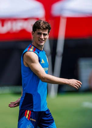 Sapin national team, Nationalteam World Cup - 11 06 2026 Pablo Gavi of Spain during the Spanish national team s training session at their World Cup base camp at the Baylor School in Chattanooga, United States of America on June 11, 2026. Photo (PGS Photo Agency) Chattanooga United Satates of America Copyright: xPGSxPhotoxAgencyx