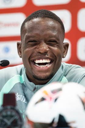 FIFA World Cup, WM, Weltmeisterschaft, Fussball 2026 - Switzerland press conference, PK, Pressekonferenz Switzerland s Denis Zakaria speaks during a press conference of the Swiss national soccer team at the SDJA in San Diego, California, USA, 11 June 2026, ahead of the 2026 FIFA World Cup soccer tournament. San Diego United States  Copyright: xPETERxKLAUNZERx