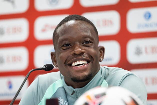 FIFA World Cup, WM, Weltmeisterschaft, Fussball 2026 - Switzerland press conference, PK, Pressekonferenz Switzerland s Denis Zakaria speaks during a press conference of the Swiss national soccer team at the SDJA in San Diego, California, USA, 11 June 2026, ahead of the 2026 FIFA World Cup soccer tournament. San Diego United States  Copyright: xPETERxKLAUNZERx