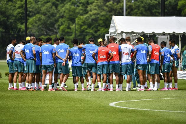 Brazilian Team training at their New Jersey base the Columbia Park Training Facility in Morristown, NJ, United States. (Photo by Rebekah Wynkoop SPP)  Copyright: xRebekahxWynkoop SPPx Sportspressphoto_SPR164990