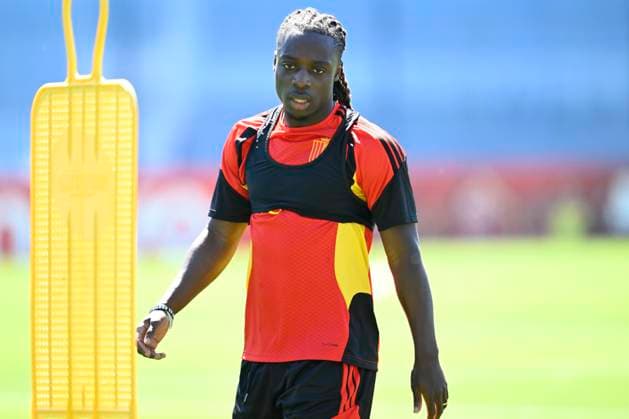Belgian national football team - FIFA World Cup, WM, Weltmeisterschaft, Fussball 2026 - media activities 11 06 2026 RENTON, UNITED STATES OF AMERICA - JUNE 11 : Doku Jeremy forward of Belgium pictured during a training session of the Belgian national football team during the FIFA World Cup 2026 on June 11, 2026 in Renton, United States of America, 11 06 2026 Renton United States of America  Copyright: xNicoxVereeckenx