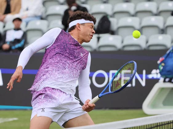 11.06.2026, Boss Open 2026, ATP, Tennis Herren Tour 250 Stuttgart, TTC Weissenhof, Tennis, im Bild: Ben Shelton (USA)