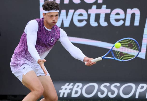 11.06.2026, Boss Open 2026, ATP, Tennis Herren Tour 250 Stuttgart, TTC Weissenhof, Tennis, im Bild: Ben Shelton (USA)