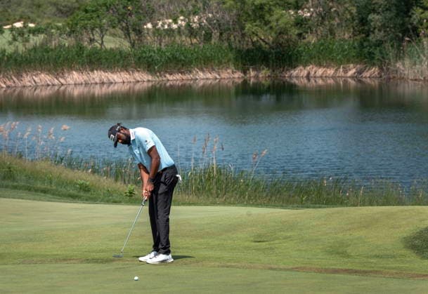 June 11, 2026, Caledon, On, CANADA: American Sahith Theegala putts on the 7th green during the first round of the RBC Canadian Open in Caledon, Ont., on Thursday June 11, 2026. Canada News - June 11, 2026  - ZUMAc35_ 20260611_zaf_c35_030 Copyright: xFrankxGunnx