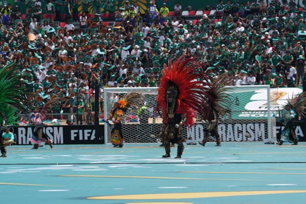 Mexico v South Africa - FIFA World Cup, WM, Weltmeisterschaft, Fussball 2026 - Group A MEXICO CITY, MEXICO - JUNE 11: A view of opening ceremony of 2026 FIFA World Cup prior to opening match of the World Cup First Stage Group A match between Mexico and South Africa at Estadio Azteca (Mexio Stadium) in Mexico City, Mexico on June 11, 2026. Juancho Torres Anadolu Mexico City Mexico. Editorial use only. Please get in touch for any other usage.  Copyright: x2026xAnadoluxJuanchoxTorresx