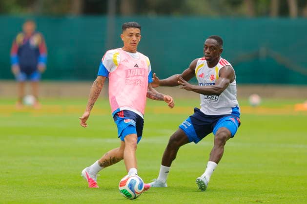 FIFA World Cup, WM, Weltmeisterschaft, Fussball 2026 - Colombia training session Colombian players attend a training session ofthe national team, Nationalteam at the FIFA World Cup 2026 in Guadalajara, Mexico, 11 June 2026. Guadalajara Mexico  Copyright: xFranciscoxGuascox