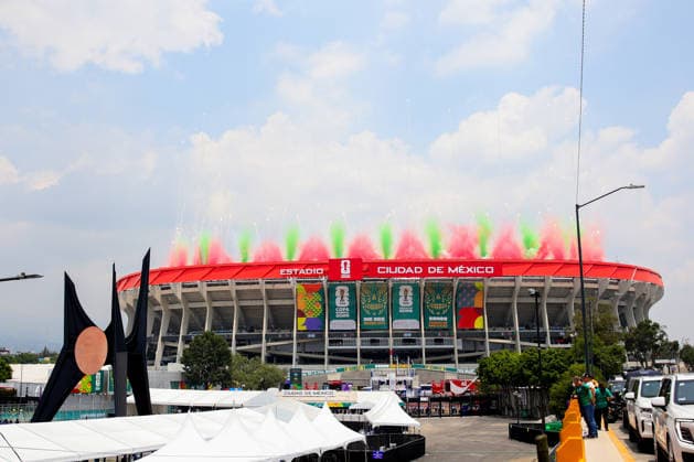 FIFA World Cup, WM, Weltmeisterschaft, Fussball 2026 FIFA WORLD CUP 2026 OPENING CEREMONY GENERAL 11062026 MEXICO CITY, MEXICO. Photo of the ambiance at the outside of the stadium, during the opening ceremony of the FIFA World Cup 2026, held at the Estadio Ciudad de MÃ xico of Mexico City. Foto dell ambiente a las afueras del estadio, durante ceremonia de apertura de la Copa del Mundo 2026 de la FIFA, celebrada en el Estadio Ciudad de Mexico de la Ciudad de MÃ xico. PHOTO BY IMAGENSHOP AGENCIA FOTOGRAFICA MEXICO CITY MEXICO CITY MEXICO