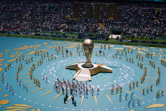 June 11, 2026, Mexico City, Mexico, Mexico: Shakira and Burna Boy perform at the Opening Ceremony during the FIFA World Cup, WM, Weltmeisterschaft, Fussball 2026 Group A match between Mexico and South Africa at Mexico City Stadium on June 11, 2026 in Mexico City, Mexico. Mexico V South Africa: Group A - FIFA World Cup 2026  - ZUMAa181 20260611_zaa_a181_042 Copyright: xJosexBretonx