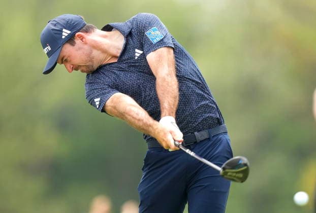 June 11, 2026, Caledon, On, CANADA: Canadian Nick Taylor hits his tee shot on the second hole during the Canadian Open in Caledon, Ont., on Thursday, June 11, 2026. Canada News - June 11, 2026  - ZUMAc35_ 20260611_zaf_c35_047 Copyright: xNathanxDenettex