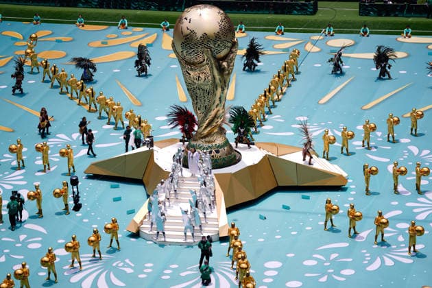 June 11, 2026, Mexico City, Mexico, Mexico: Mexican show perform at opening ceremony during the FIFA World Cup, WM, Weltmeisterschaft, Fussball 2026 Group A match between Mexico and South Africa at Mexico City Stadium on June 11, 2026 in Mexico City, Mexico. Mexico City Mexico - ZUMAa181 20260611_zaa_a181_063 Copyright: xJosexBretonx