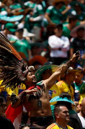 FIFA World Cup, WM, Weltmeisterschaft, Fussball 2026 - Group A - Mexico vs South Africa epaselect Fans of Mexico cheer before the opening match of the FIFA World Cup 2026 between Mexico and South Africa in Mexico City, Mexico, 11 June 2026. Mexico City Mexico  Copyright: xSASHENKAxGUTIERREZx