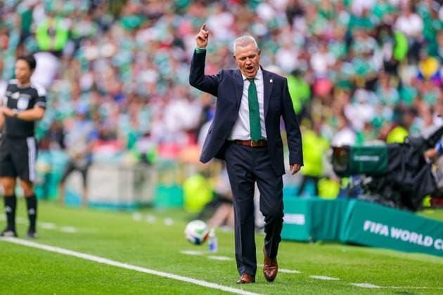 FIFA World Cup, WM, Weltmeisterschaft, Fussball 2026 FIFA WORLD CUP 2026 MEXICO VS SOUTH AFRICA 11062026 MEXICO CITY, MEXICO. Action photo of Javier Aguirre coach of the Mexico national team, Nationalteam during the opening game of the FIFA World Cup 2026, held at the Estadio Ciudad de MÃ xico of Mexico City. Foto de accion de Javier Aguirre entrenador de la Seleccion Nacional de Mexico, durante el juego inaugural de la Copa del Mundo 2026 de la FIFA, celebrado en el Estadio Ciudad de MÃ xico de la Ciudad de MÃ xico. PHOTO BY IMAGENSHOP AGENCIA FOTOGRAFICA MEXICO CITY MEXICO CITY MEXICO