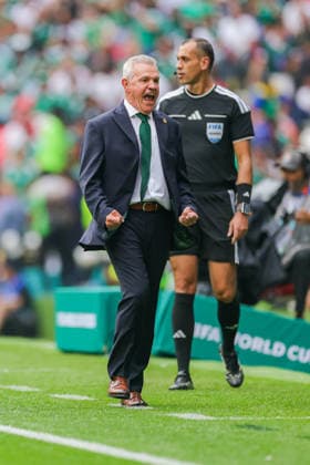 FIFA World Cup, WM, Weltmeisterschaft, Fussball 2026 FIFA WORLD CUP 2026 MEXICO VS SOUTH AFRICA 11062026 MEXICO CITY, MEXICO. Action photo of Javier Aguirre coach of Mexico, during the opening game of the FIFA World Cup 2026, held at the Estadio Ciudad de MÃ xico of Mexico City. Foto de accion de Javier Aguirre entrenador de Mexico, durante el juego inaugural de la Copa del Mundo 2026 de la FIFA, celebrado en el Estadio Ciudad de MÃ xico de la Ciudad de MÃ xico. PHOTO BY IMAGENSHOP AGENCIA FOTOGRAFICA MEXICO CITY MEXICO CITY MEXICO