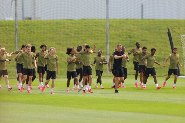 A general view of the training session before the 2026 FIFA World Cup, WM, Weltmeisterschaft, Fussball game between Canada and Bosnia and Herzegovina at Toronto FC Training Ground on June 11, 2026 in Toronto, Ontario, Canada  Copyright: xCurtisxWongx xSPPx Sportspressphoto_SPR165044