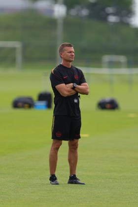 Portrait of Canada head coach Jesse Marsch during the training session before the 2026 FIFA World Cup, WM, Weltmeisterschaft, Fussball game between Canada and Bosnia and Herzegovina at Toronto FC Training Ground on June 11, 2026 in Toronto, Ontario, Canada  Copyright: xCurtisxWongx xSPPx Sportspressphoto_SPR165054