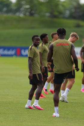 Richie Laryea of Canada in action during the training session before the 2026 FIFA World Cup, WM, Weltmeisterschaft, Fussball game between Canada and Bosnia and Herzegovina at Toronto FC Training Ground on June 11, 2026 in Toronto, Ontario, Canada  Copyright: xCurtisxWongx xSPPx Sportspressphoto_SPR165060