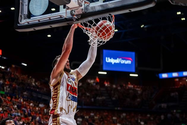 EA7 Emporio Armani Milano - Umana Reyer Venezia - Campionato italiano Basket 2025 2026 Amedeo Tessitori EA7 Emporio Armani Milano - Umana Reyer Venezia Legabasket Serie A Unipol 2025 2026 Playoff - Finale - Gara 1 Milano, 11 06 2026 Foto Susanna Arioli Ciamillo-Castoria Milano Lombardia Italy  Copyright: xSusannaxAriolix
