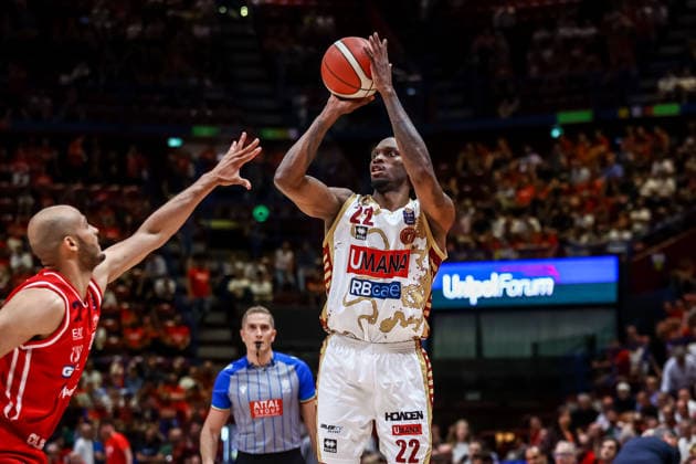 EA7 Emporio Armani Milano - Umana Reyer Venezia - Campionato italiano Basket 2025 2026 Jordan Parks EA7 Emporio Armani Milano - Umana Reyer Venezia Legabasket Serie A Unipol 2025 2026 Playoff - Finale - Gara 1 Milano, 11 06 2026 Foto Susanna Arioli Ciamillo-Castoria Milano Lombardia Italy  Copyright: xSusannaxAriolix