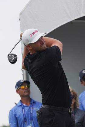 June 11, 2026: Wyndham Clark of United States tees off during the RBC Canadian Open held at TPC Toronto at Osprey Valley in Caledon Ontario, Canada. CSM Caledon Canada - ZUMAc04_ 20260611_zma_c04_020 Copyright: xDanielxLeax