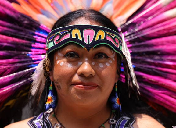 MEXICO CITY, MEXICO - JUNE 11: A fan of Mexico looks on before the FIFA World Cup, WM, Weltmeisterschaft, Fussball 2026 Group A match between Mexico and South Africa at Mexico City Stadium on June 11, 2026 in Mexico City, Mexico.  Copyright: xMBxMediax