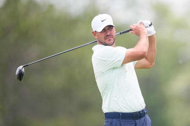 CALEDON, ON - JUNE 11: Brooks Koepka of the United States plays his shot from the 2nd tee during the first round of the RBC Canadian Open 2026 at TPC Toronto at Osprey Valley North Course on June 11, 2026 in Caledon, Ontario. (Photo by Julian Avram Icon Sportswire) GOLF: JUN 11 PGA, Golf Herren RBC Canadian Open EDITORIAL USE ONLY Icon2606111822
