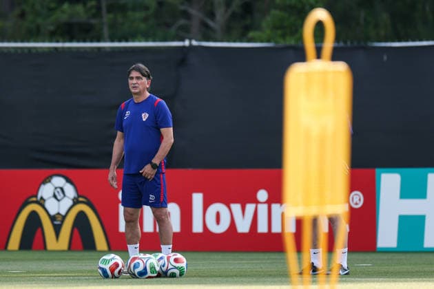 Croatia Training And press conference, PK, Pressekonferenz - FIFA World Cup, WM, Weltmeisterschaft, Fussball 2026 Head Coach of Croatia Zlatko Dalic during the training session of Croatian national football team at training centre at Episcopal High School on June 11, 2026 in Alexandria, Virginia.  IgorxKralj PIXSELL