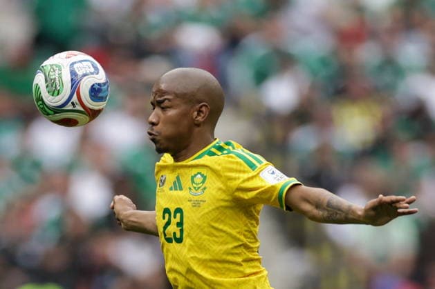 MEXICO, MEXICO Mexico City - JUNE 11, 2026: South Africa s Jayden Adams in action in the 2026 FIFA World Cup, WM, Weltmeisterschaft, Fussball Group A football match between Mexico and South Africa at Mexico City Stadium FIFA World Cup 2026 Group Stage: Mexico Vs South Africa  - ZUMAt113 20260611_zaa_t113_443 Copyright: xMikhailxSinitsynx