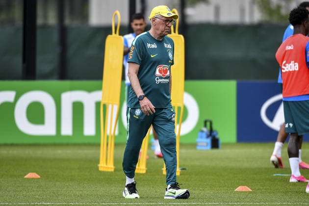 Carlo Ancelotti during training at their New Jersey base the Columbia Park Training Facility in Morristown, NJ, United States. (Photo by Rebekah Wynkoop SPP)  Copyright: xRebekahxWynkoop SPPx Sportspressphoto_SPR165196