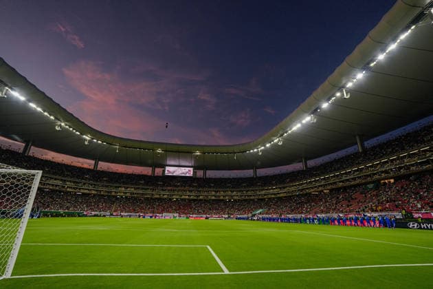 South Korea v Czechia - FIFA World Cup, WM, Weltmeisterschaft, Fussball 2026 - Group A ZAPOPAN, MEXICO - JUNE 11: A general view of the stadium prior to the 2026 FIFA World Cup First Stage Group A match between South Korea and Czechia at Estadio Akron (Guadalajara Stadium) in Zapopan, Guadalajara, Mexico on June 11, 2026. Luciano Gonzalez Anadolu Zapopan Mexico. Editorial use only. Please get in touch for any other usage.  Copyright: x2026xAnadoluxLucianoxGonzalezx