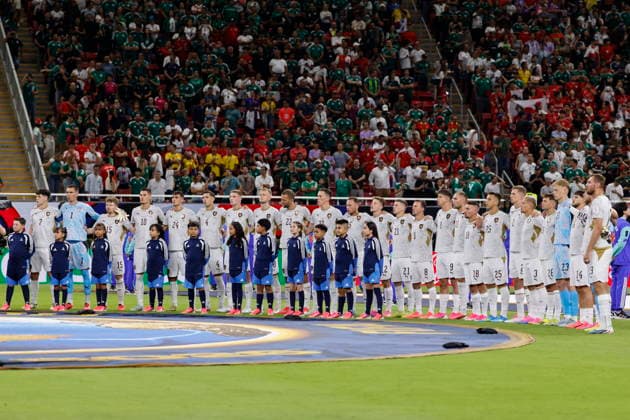 FIFA World Cup, WM, Weltmeisterschaft, Fussball 2026 - Group A - South Korea vs Czechia Czechia players line up ahead of the FIFA World Cup 2026 Group A match between South Korea and Czechia in Guadalajara, Mexico, 11 June 2026. GUADALAJARA Mexico  Copyright: xFRANCISCOxGUASCOx